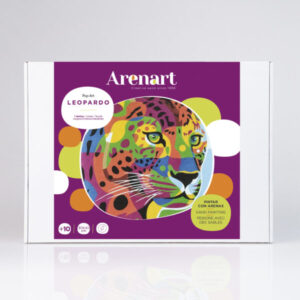 PINTAR CON ARENAS LEOPARDO 30X40 SP-411